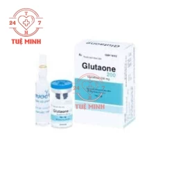 Glutaone 200mg Bidiphar - Thuốc hỗ trợ điều trị ngộ độc thủy ngân